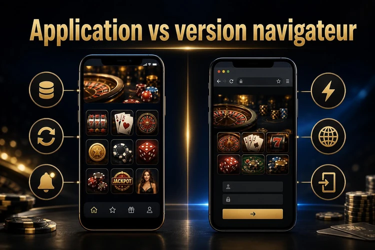Application vs version navigateur : comparatif
