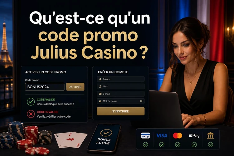 Qu'est-ce qu'un code promo Julius Casino ?