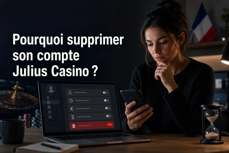 Pourquoi supprimer son compte Julius Casino ?