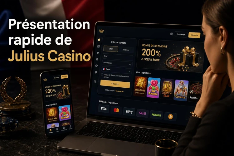 Présentation rapide de Julius Casino