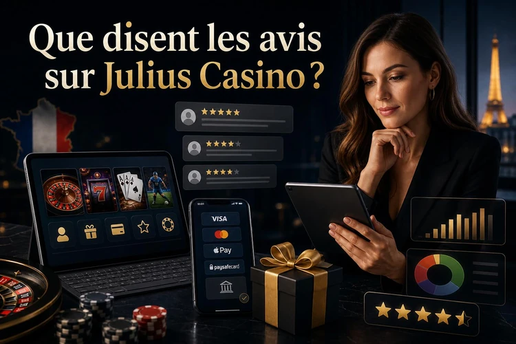 Que disent les avis sur Julius Casino ?